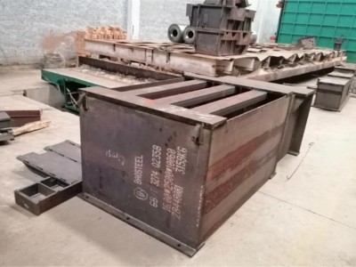 特大型打砂設備，對所有特大型金屬件表面打砂清除表面雜質